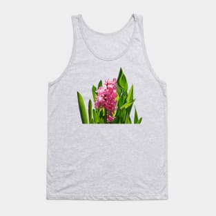 Hyacinths - One Pink Hyacinth Tank Top